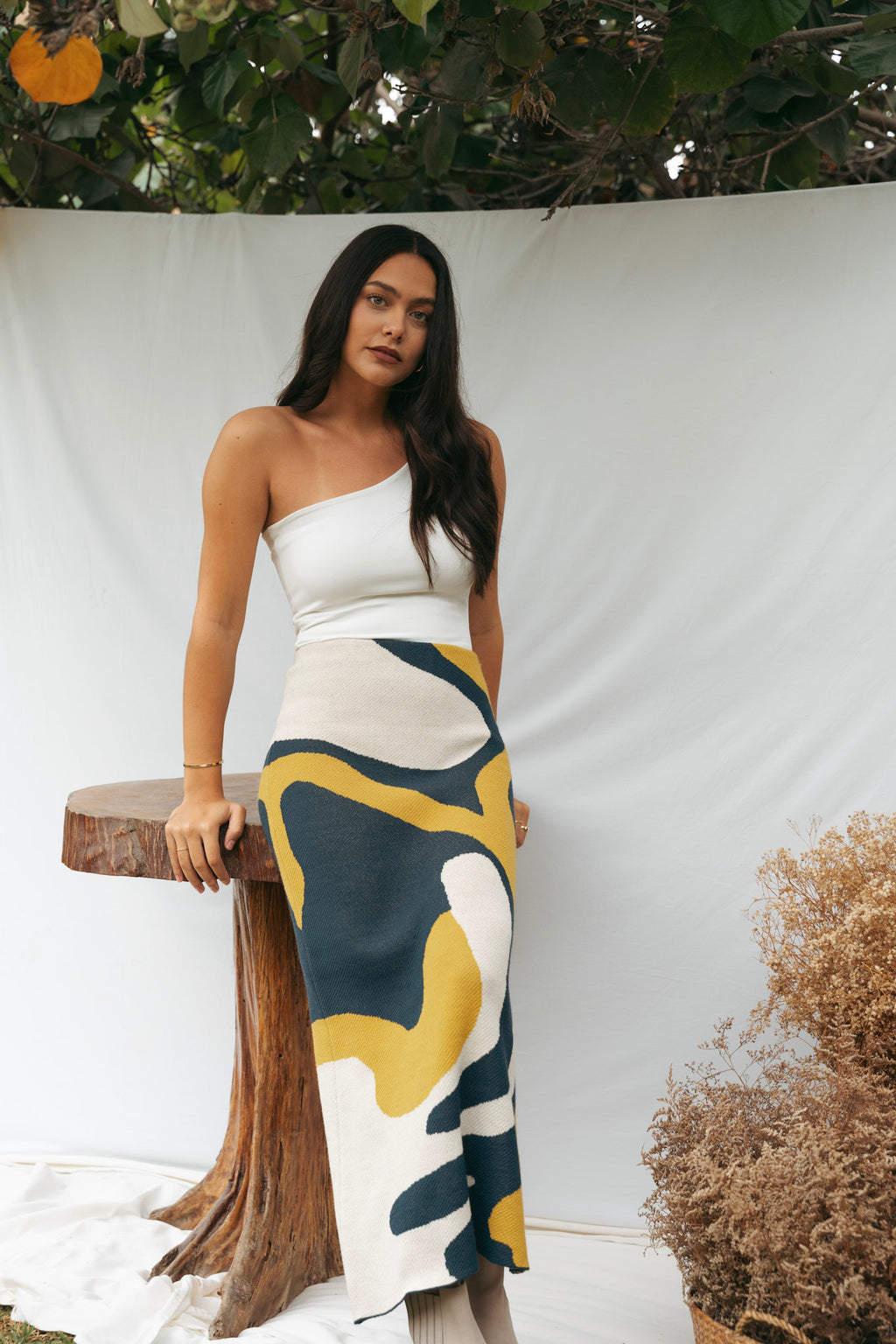 Aura Skirt - Amarilla