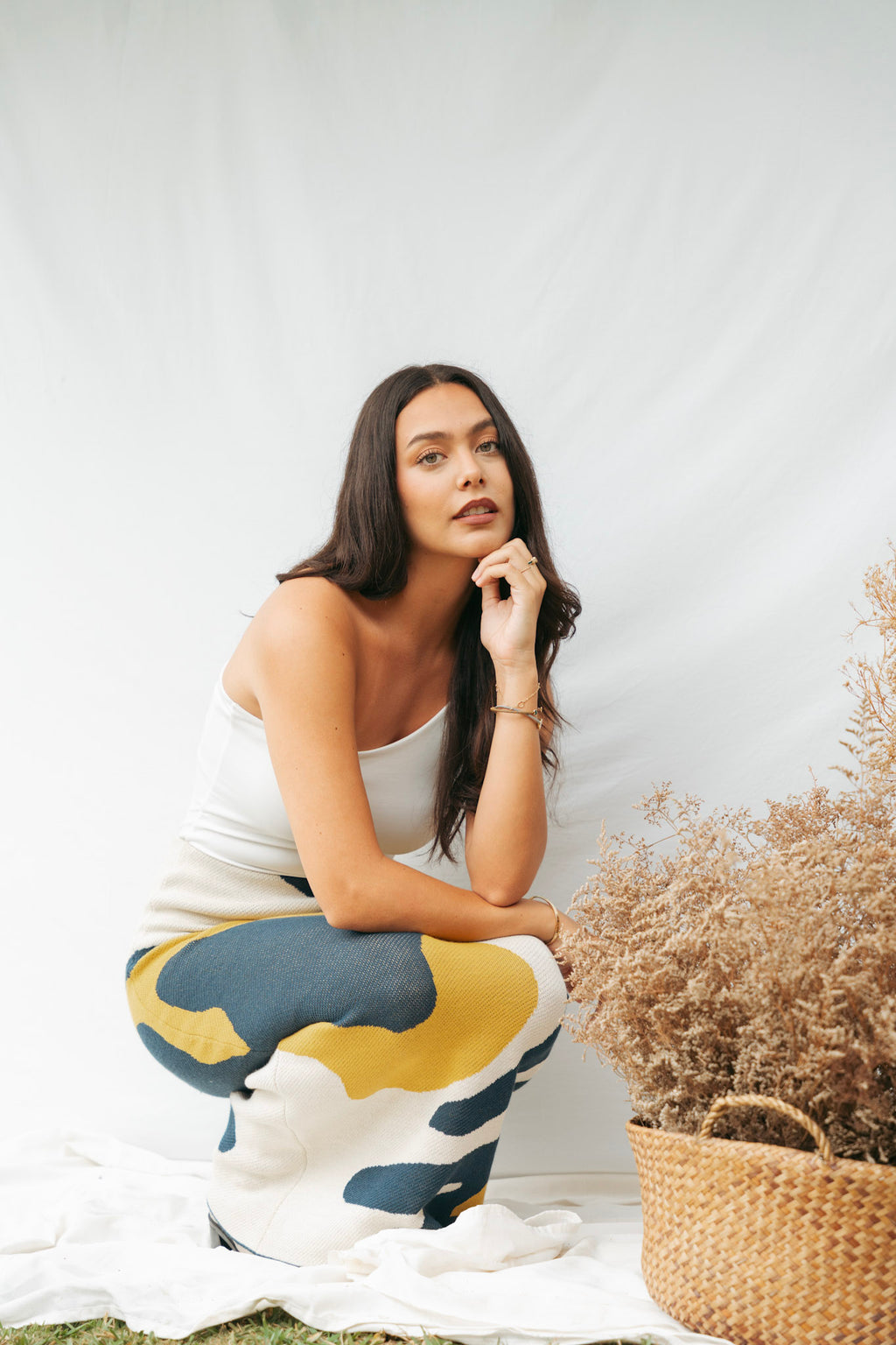 Aura Skirt - Amarilla