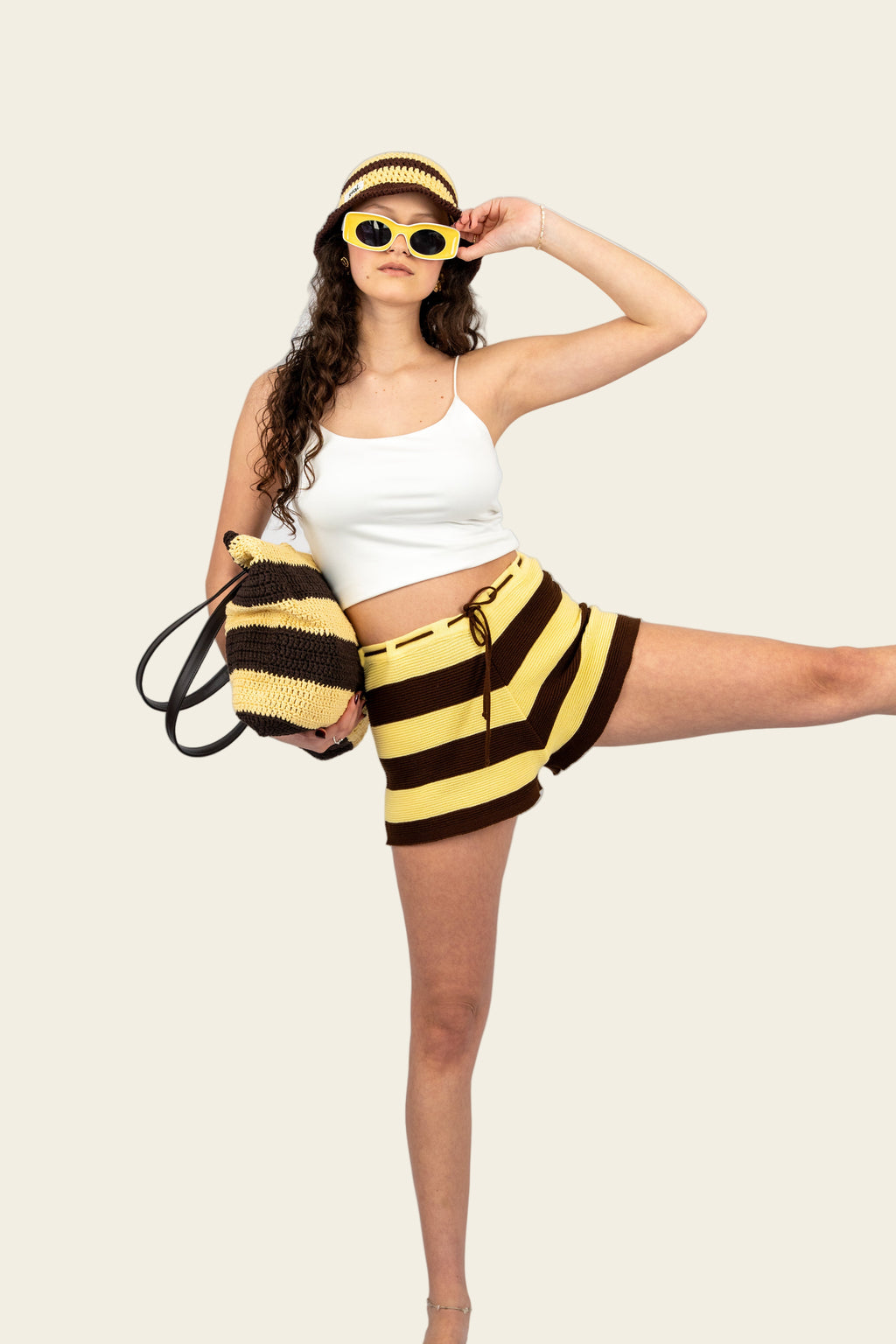 Starfruit Striped Bag