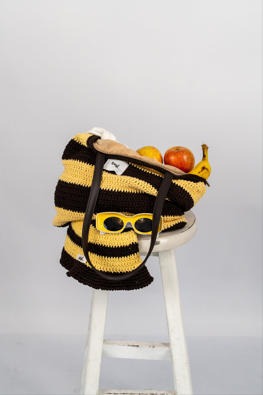 Starfruit Striped Bag