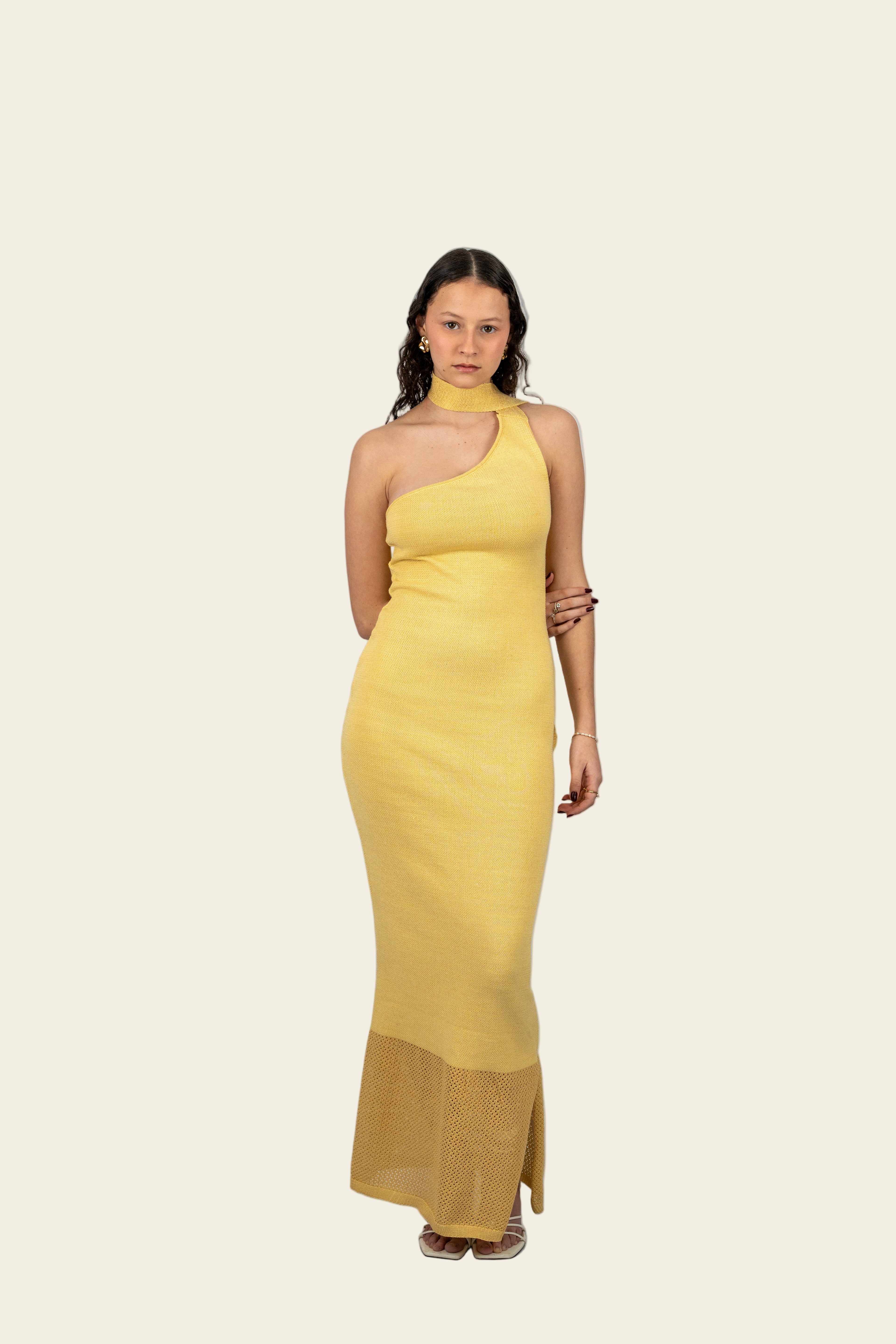 Banana Glitter Dress