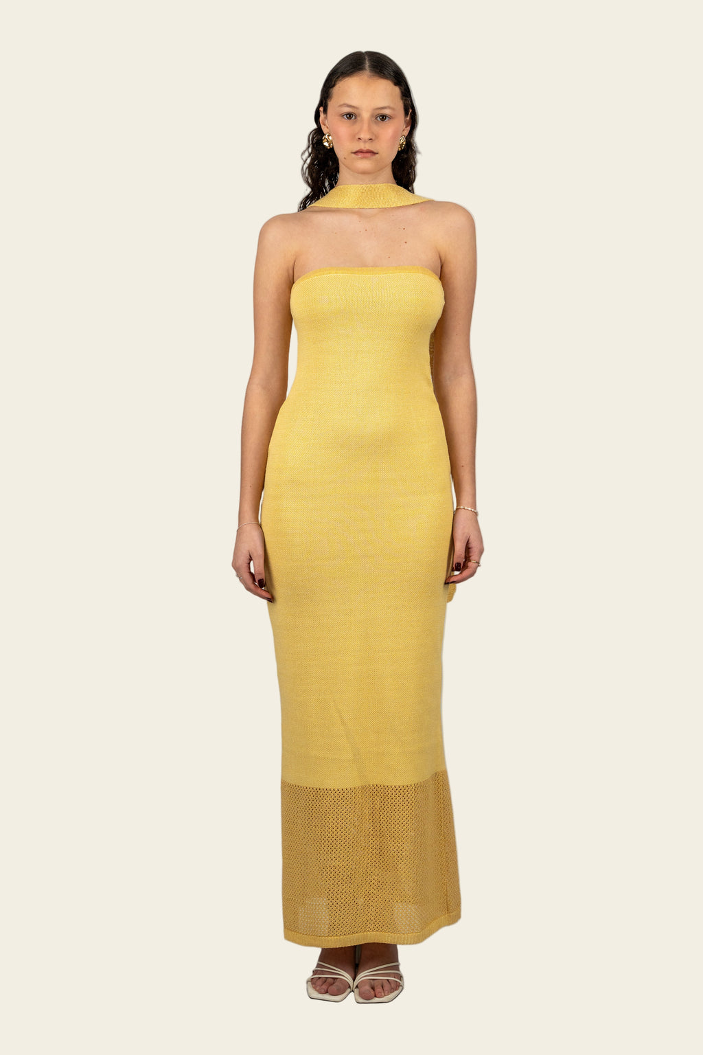 Banana Glitter Dress