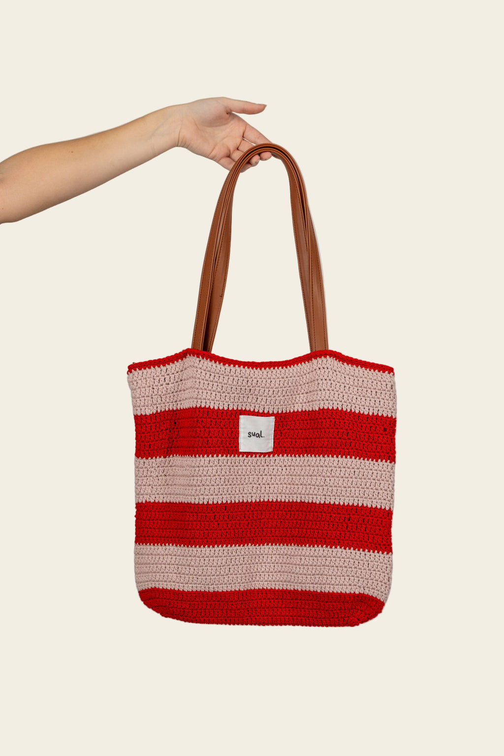Cherry Pop Striped Bag