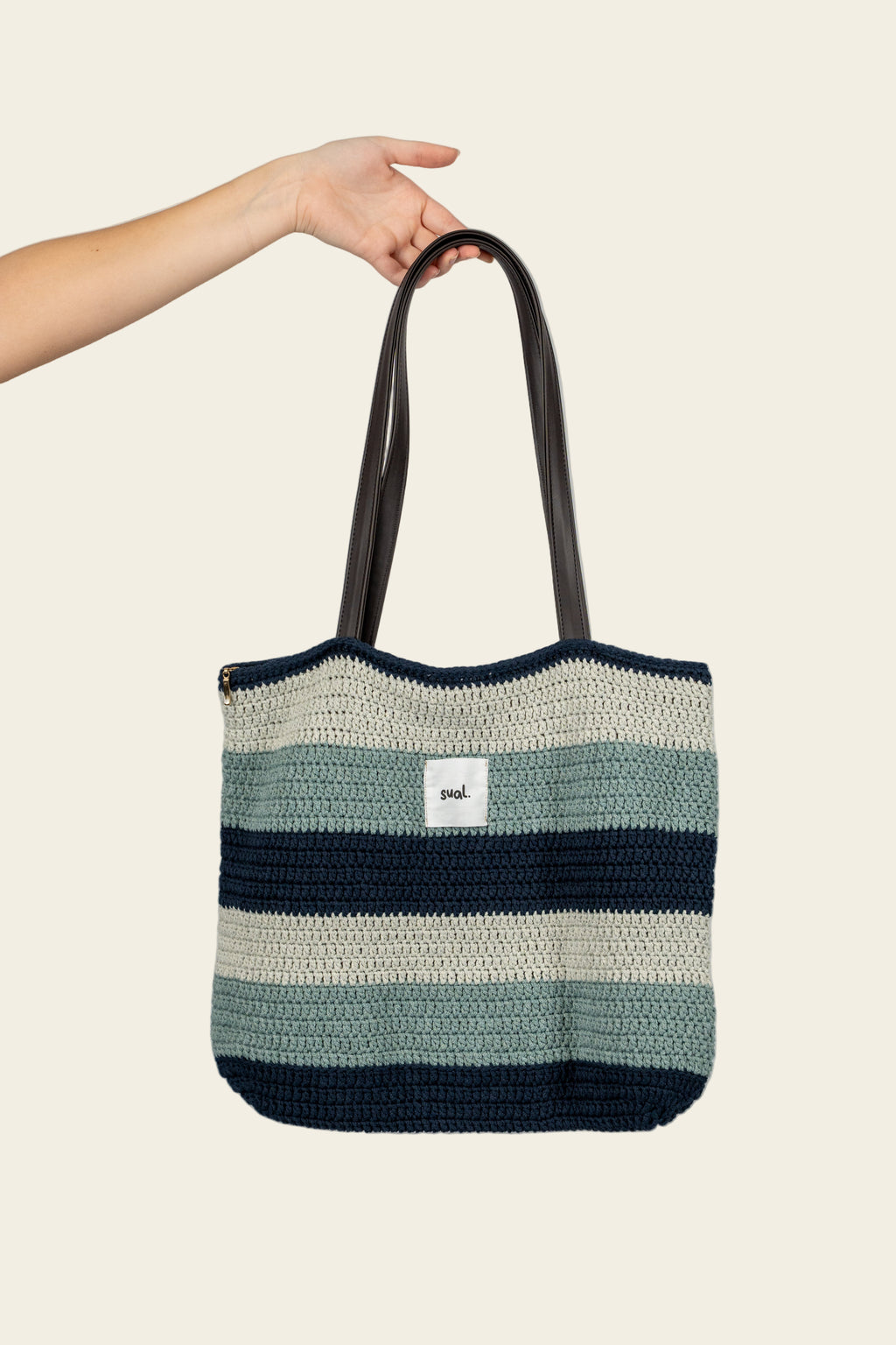 Fig Striped Bag