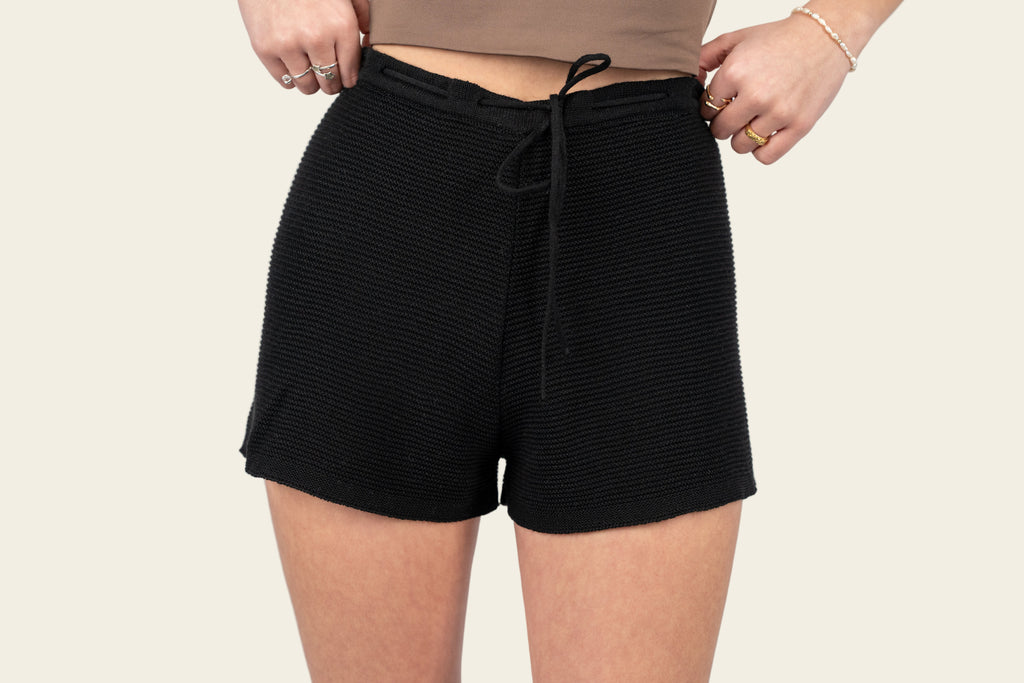 Ying in Black Shorts