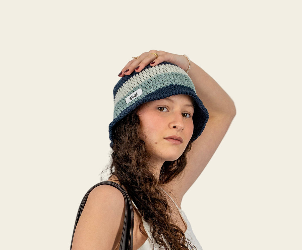 Fig Striped Hat