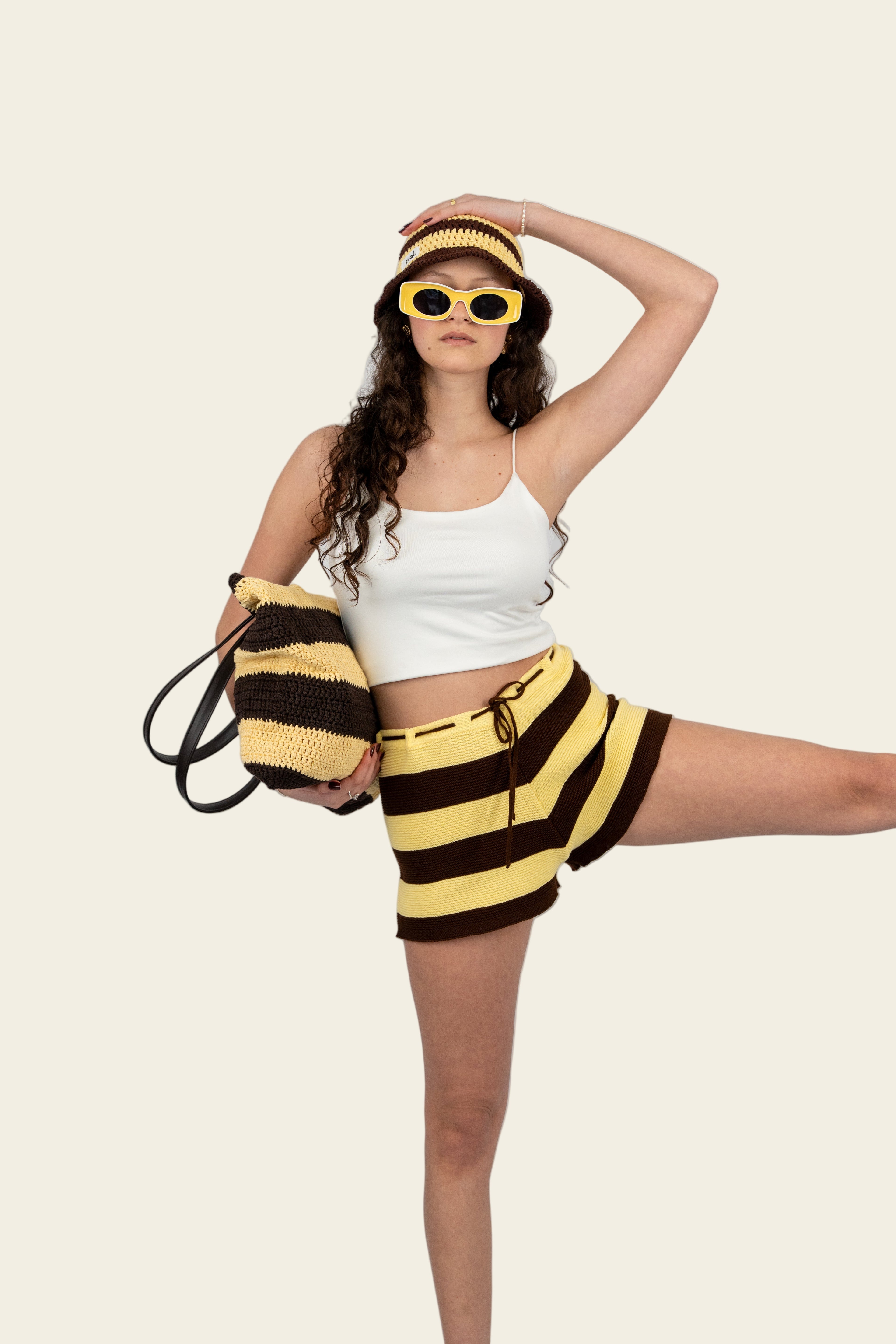 Starfruit Striped Hat