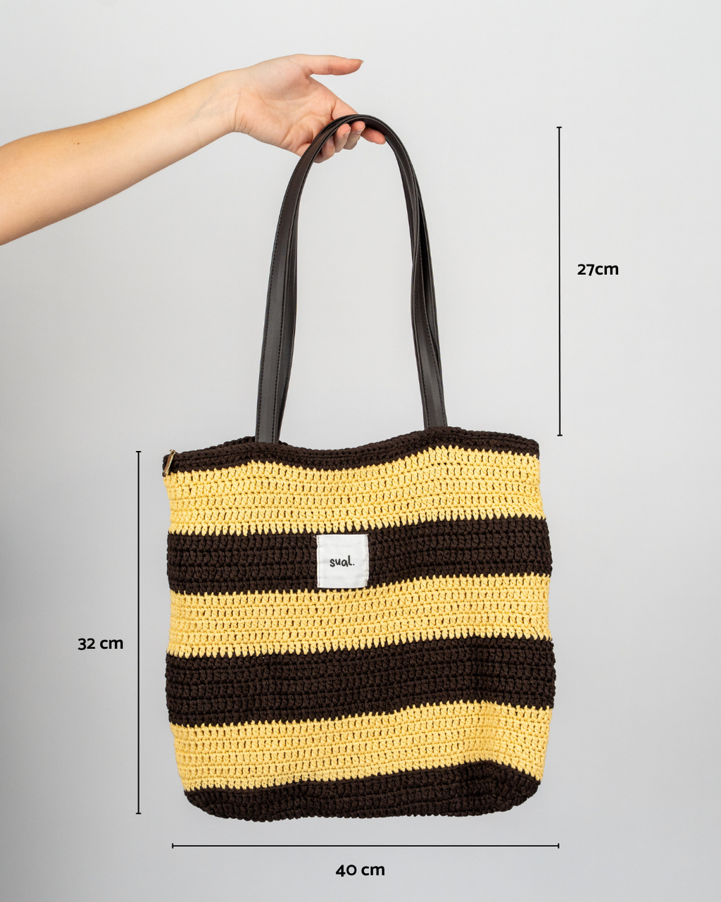 Fig Striped Bag
