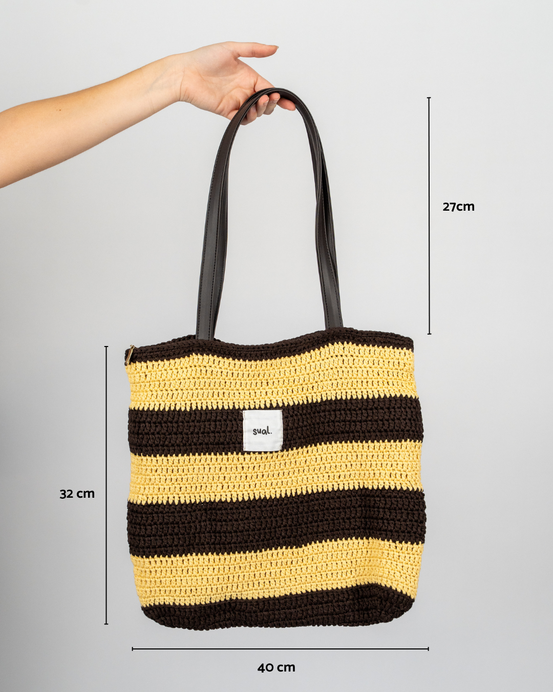 Fig Striped Bag
